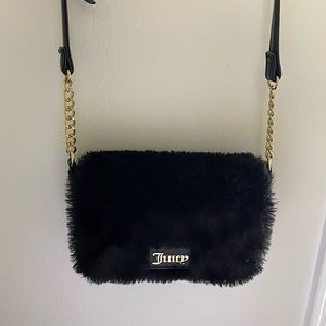 Juicy Couture Faux Fur Crossbody Bag